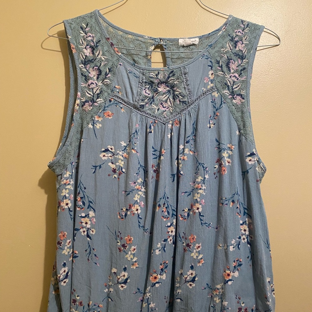 Maurices Floral Tank Top